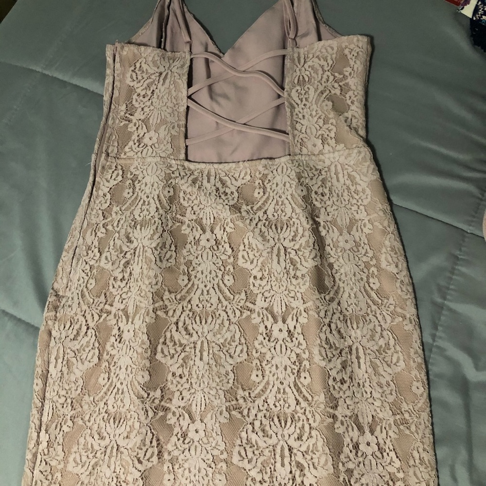 Pink dress
